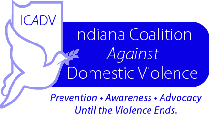 Indiana Coalition Against Domestic Violence logo